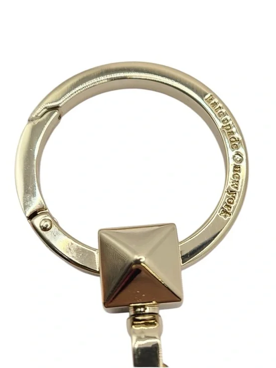 Kate Spade Triple Layered Spade Leather Stacked Bag Charm Keychain - Seaside New - Picture 4 of 4